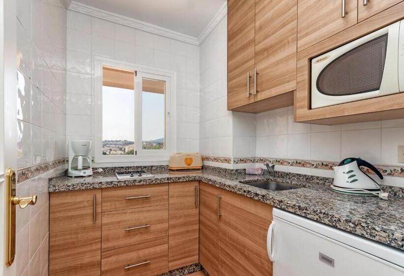 شقة غرفتين نوم إطلالة جانبية على البحر, Apartamentos Stella Maris