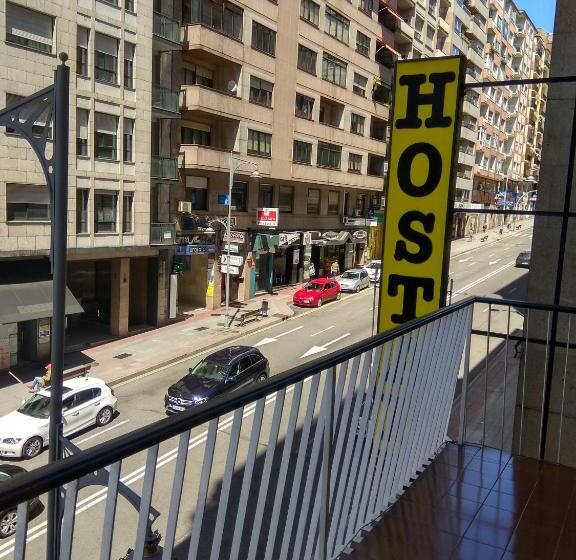 חדר סטנדרט עם מרפסת, Hostal Lido