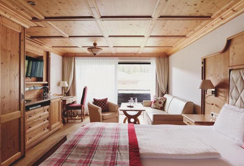 غرفة كومفورت, Burg Hotel Oberlech