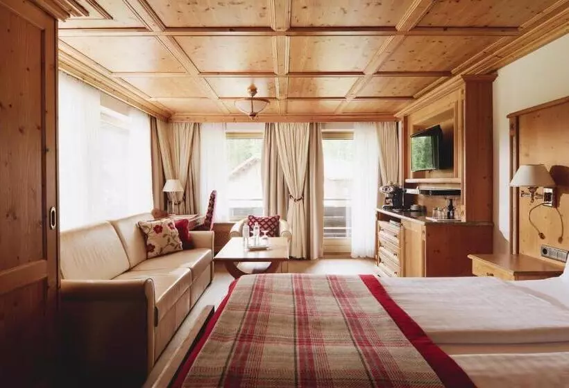 ２ベッドルームのコンフォートアパートメント, Burg Hotel Oberlech