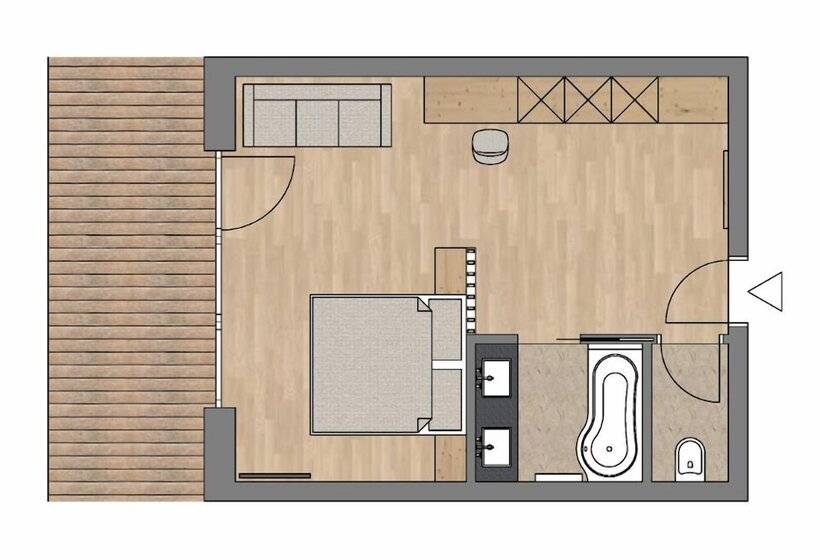 غرفة قياسية مطلة على الجبل, Familienparadies Sporthotel Achensee   Families Only