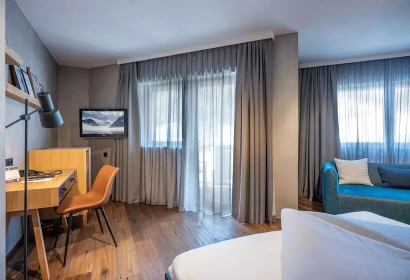 اتاق استاندارد با چشم‌انداز کوهستان, Familienparadies Sporthotel Achensee   Families Only