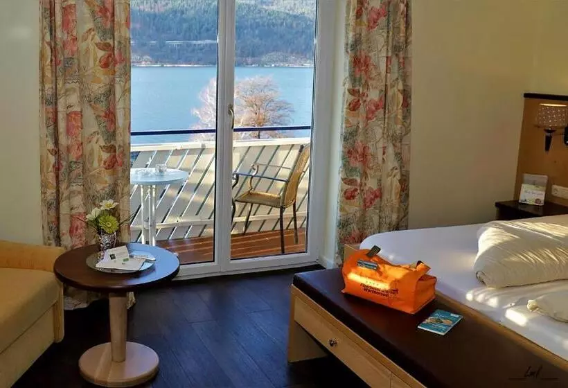 اتاق استاندارد با چشم‌انداز دریاچه, Flairhotel Am Wörthersee