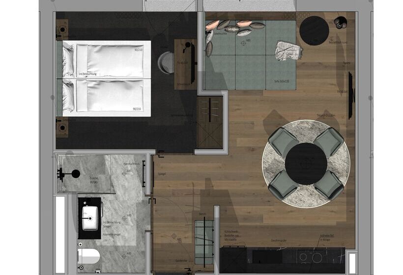 スタンダードルーム, Berg Hinterstoder