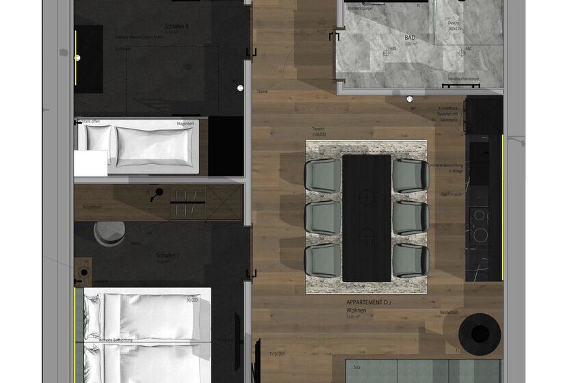 スタンダードルーム, Berg Hinterstoder