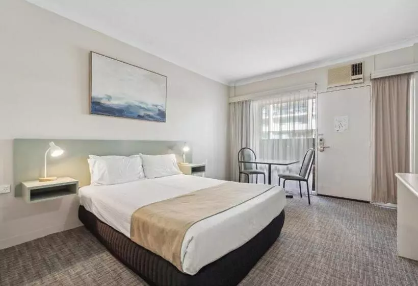 اتاق استاندارد با تخت بزرگ, Econo Lodge Dockside Glenelg