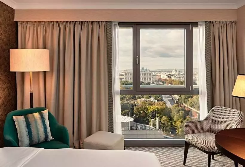 اتاق استاندارد با چشم‌انداز, Hilton Vienna Park