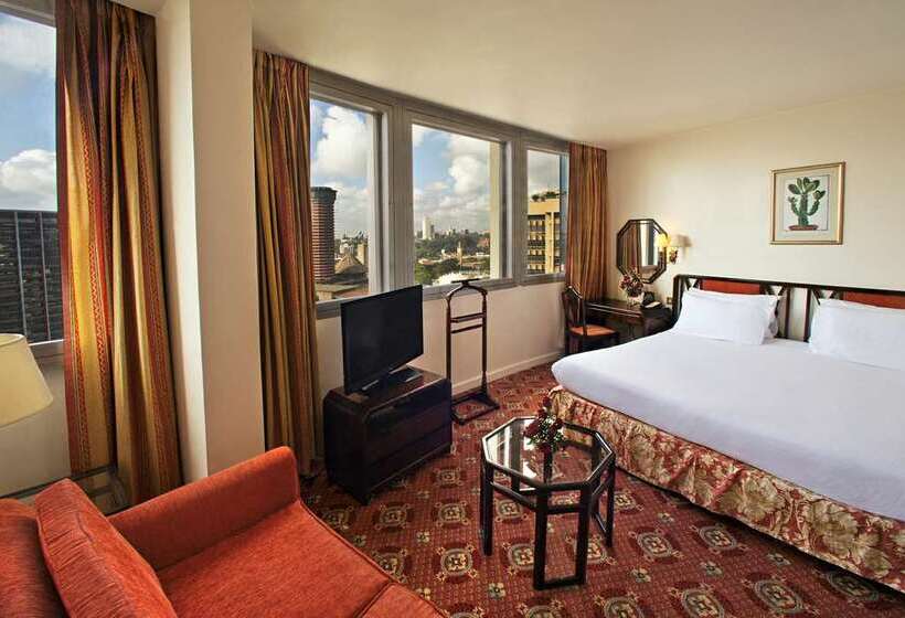 이그제큐티브 룸 킹사이즈 침대, Hilton Vienna Park