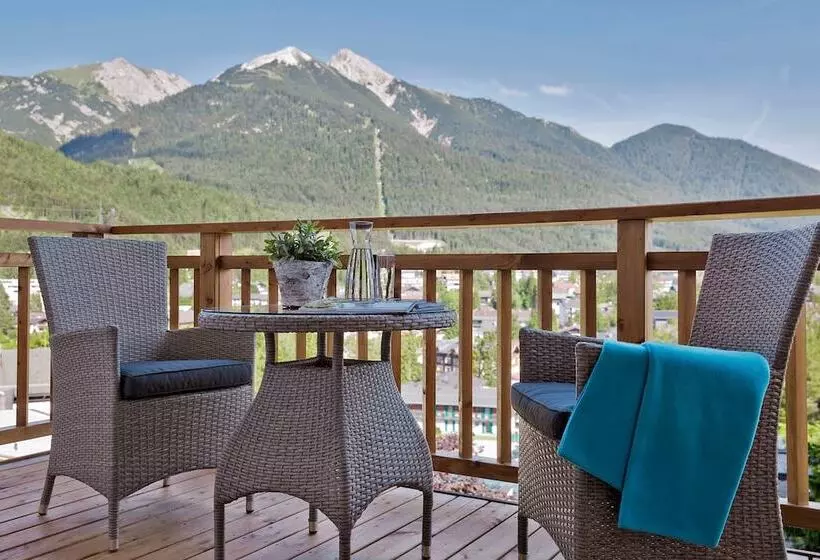 اتاق لوکس با بالکن, Natur & Spa Hotel Lärchenhof