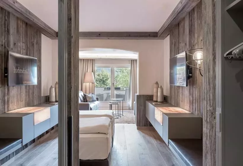 اتاق لوکس با بالکن, Natur & Spa Hotel Lärchenhof