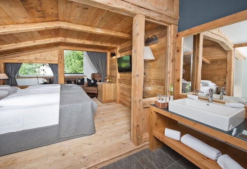 バルコニー付きデラックスルーム, Natur & Spa Hotel Lärchenhof