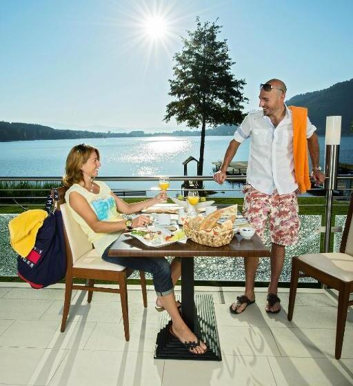 اتاق استاندارد با تراس, Seehotel Princes