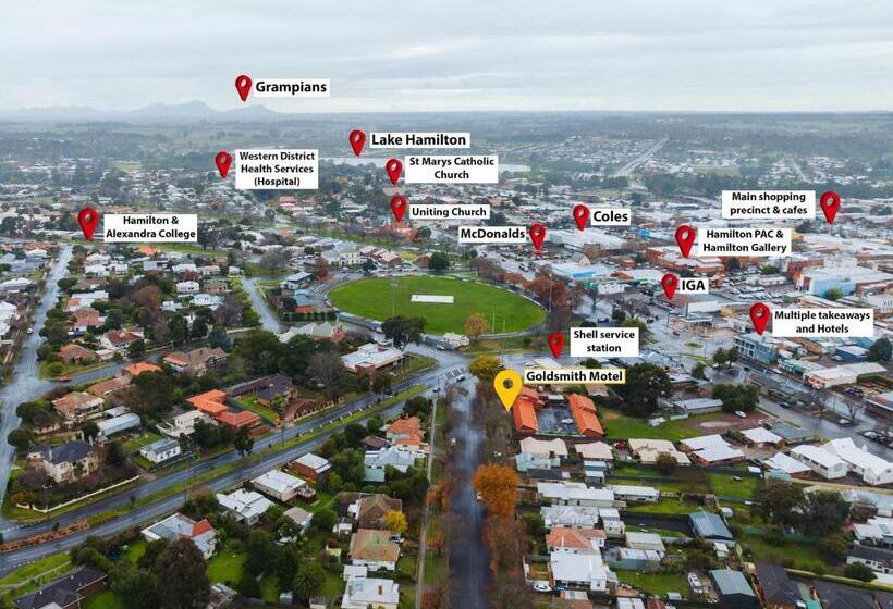 ツーベッドルーム　ヴィラ, Aat 28 Goldsmith Motel