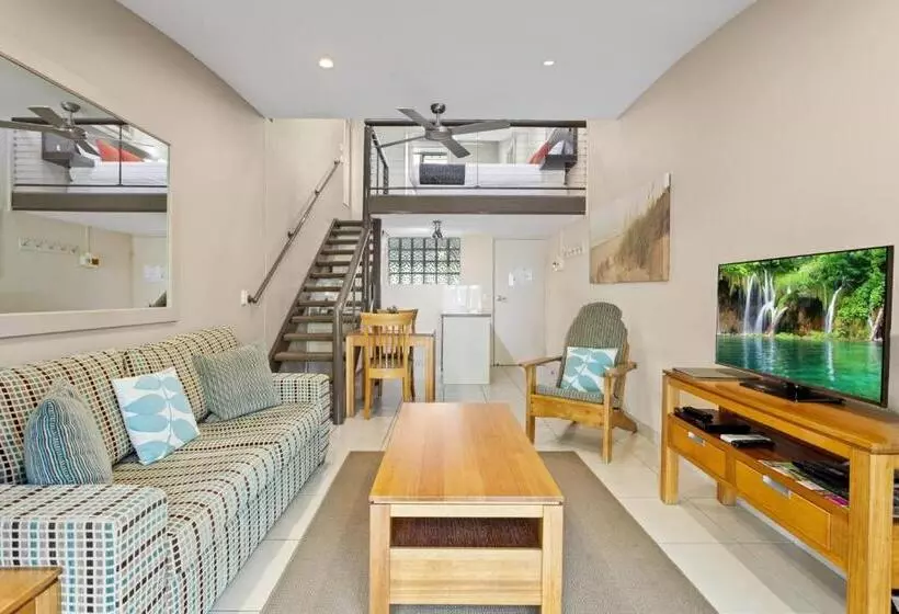 آپارتمان سوپریور 1 خوابه با چشم‌انداز استخر, Caribbean Noosa