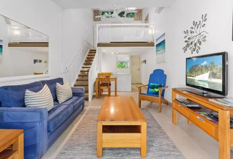 آپارتمان 1 خوابه با چشم‌انداز باغ, Caribbean Noosa