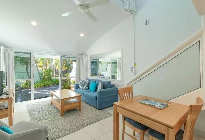 آپارتمان 1 خوابه با چشم‌انداز باغ, Caribbean Noosa