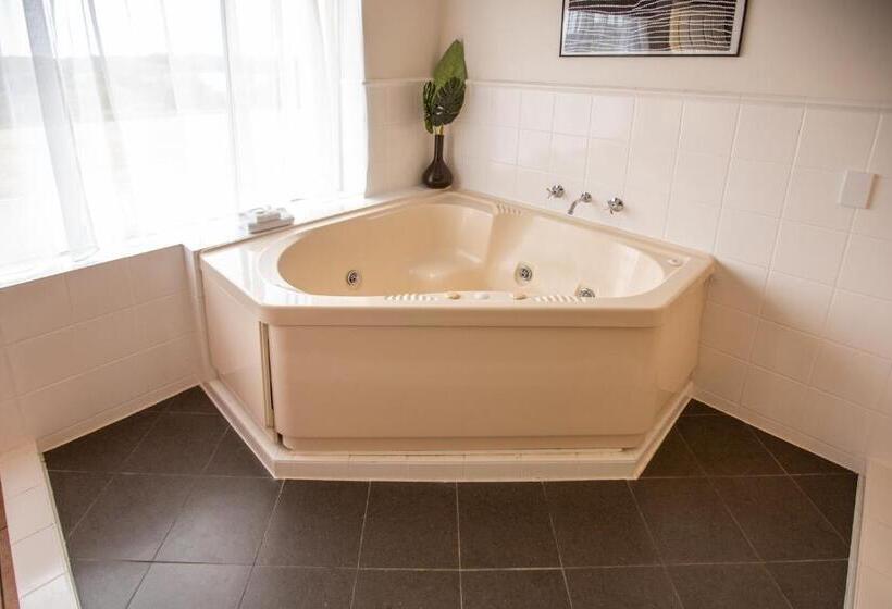 豪华房间带漩涡浴缸, Lakeview Motel And Apartments