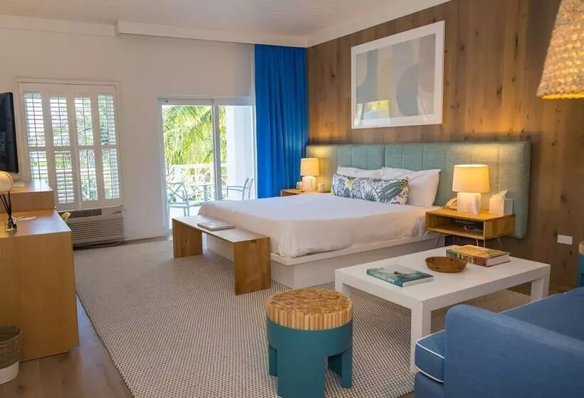 キングサイズベッドのスイートルーム, Coral Sands Inn & Cottages