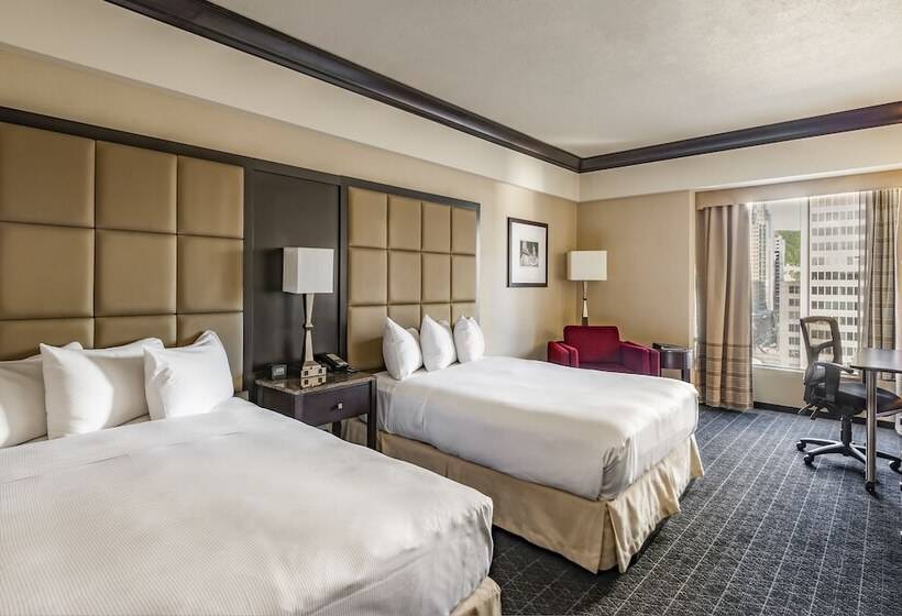 Номер Стандарт 2 Двуспальные Кровати, Bonaventure Montreal