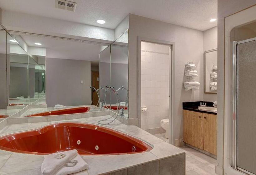 带大床的豪华间, Days Inn By Wyndham Niagara Falls Near The Falls