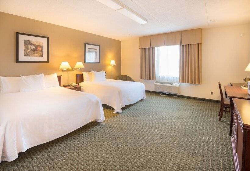 غرفه قياسيه سريرين مزدوجين, Ramada By Wyndham Thunder Bay Airlane