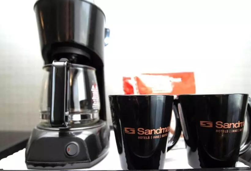 キングサイズベッドのスタンダードルーム, Sandman Hotel Vernon