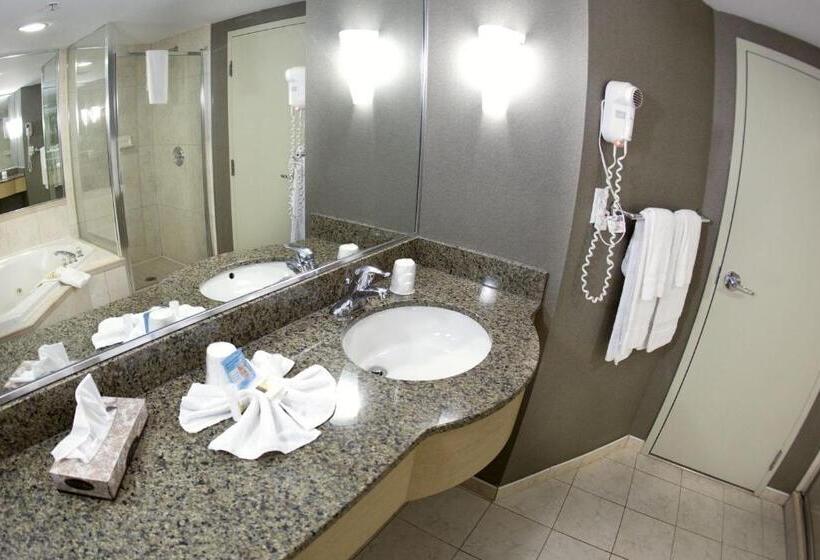 מיטת קינג בסוויטה, The Falls Hotel & Inn