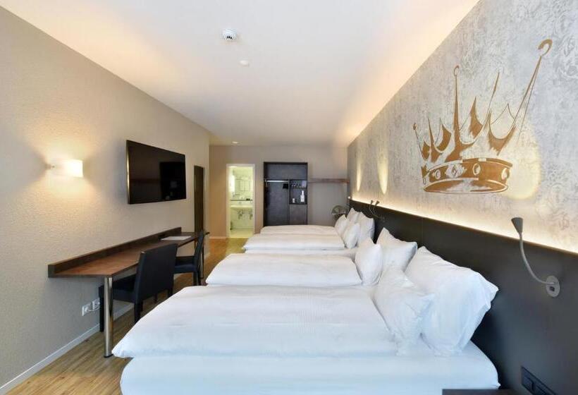 四人标准间, Altstadt Hotel Krone Luzern
