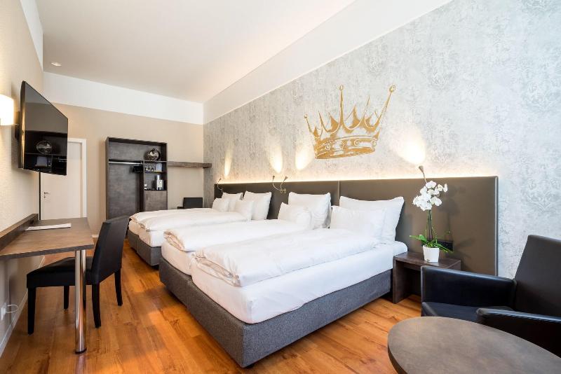 4인용 스탠다드 룸, Altstadt Hotel Krone Luzern