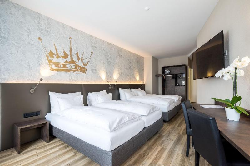 四人标准间, Altstadt Hotel Krone Luzern