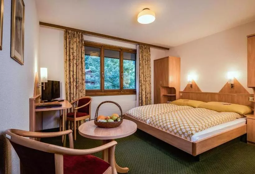 Standardzimmer mit Ausblick, Jungfraublick