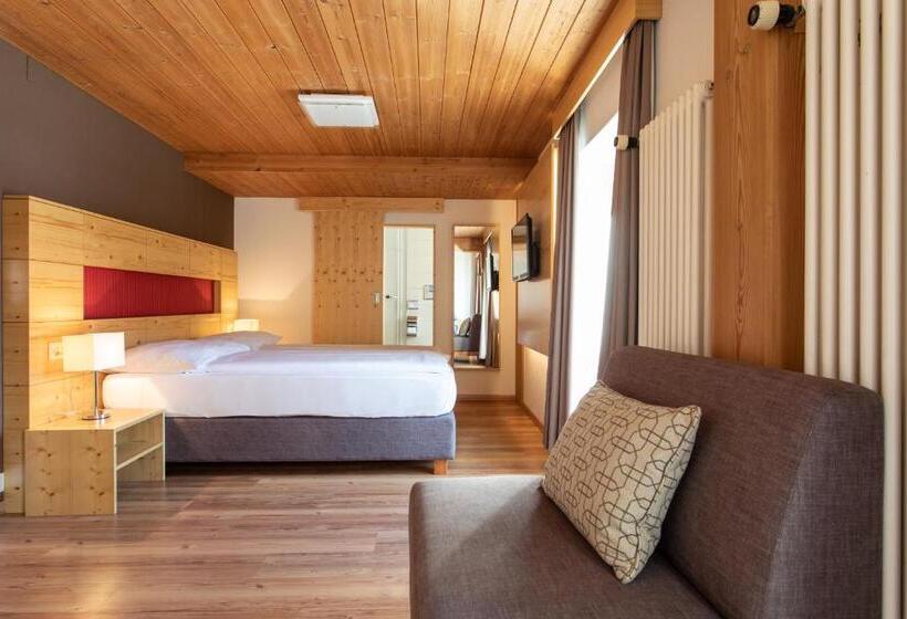 غرفة ديلوكس مزودة بشرفة, Meisser Lodge