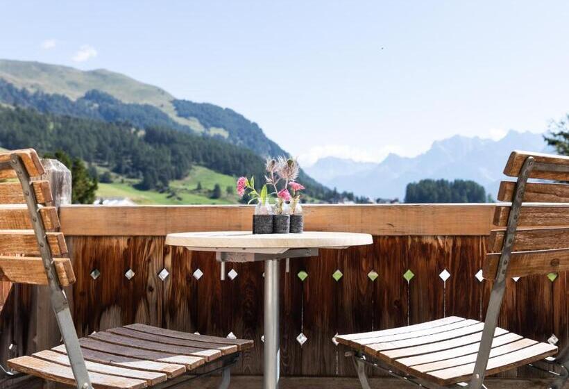 غرفة ديلوكس مزودة بشرفة, Meisser Lodge