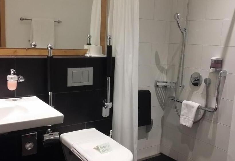 חדר סטנדרט מותאם לאדם עם מוגבלויות, Taescherhof