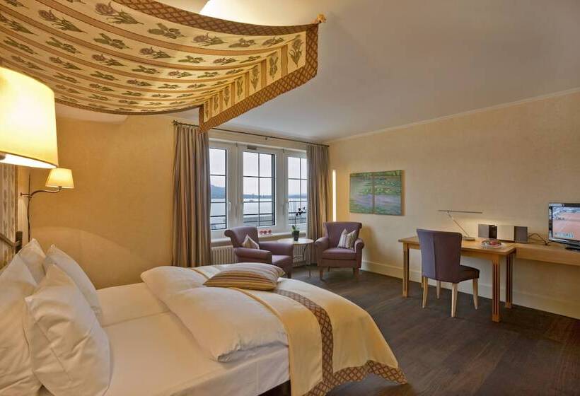 חדר דלוקס נוף לאגם, Romantik Seehotel Sonne