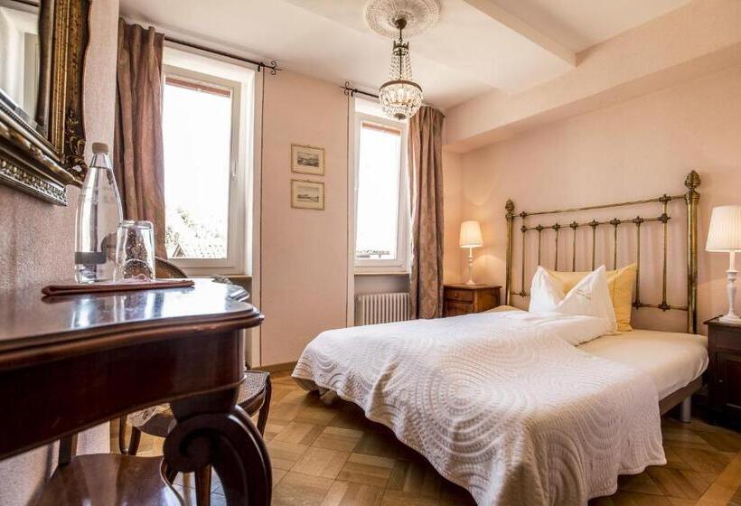 スタンダードシングルルーム, Swiss Historic Hotel Villa Carona
