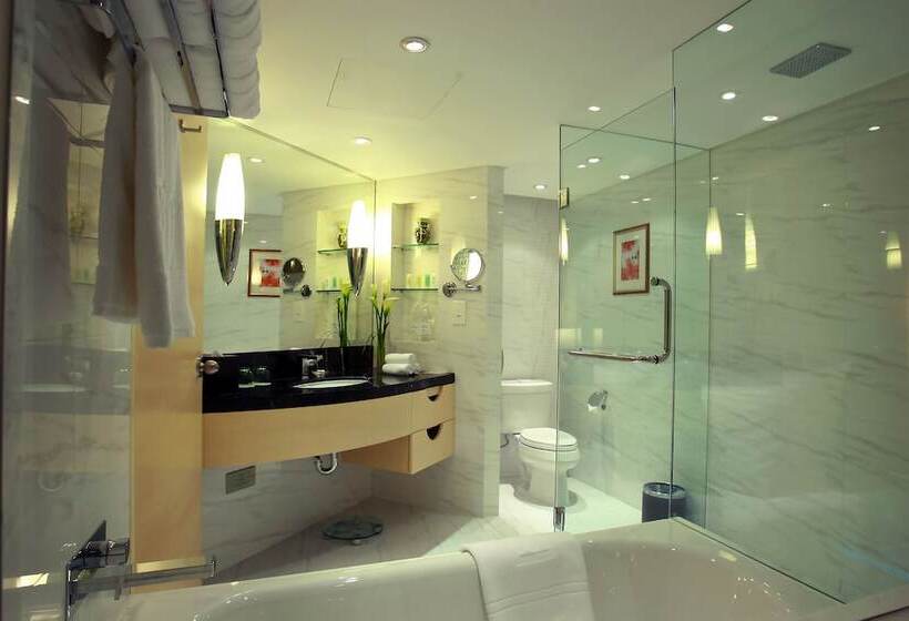 琮城市景观的豪华间, Jin Jiang Tower