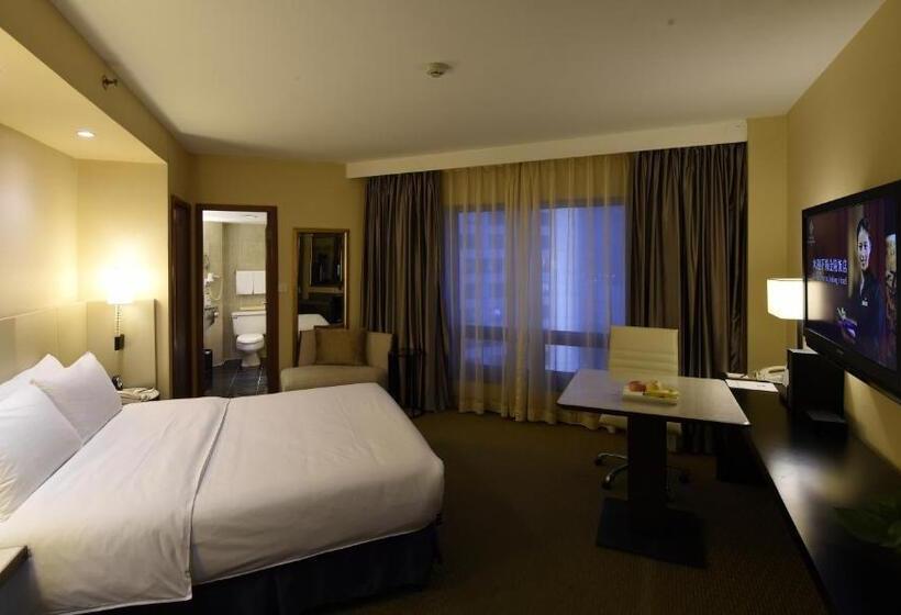 복층 룸 퀸 침대, Jinling