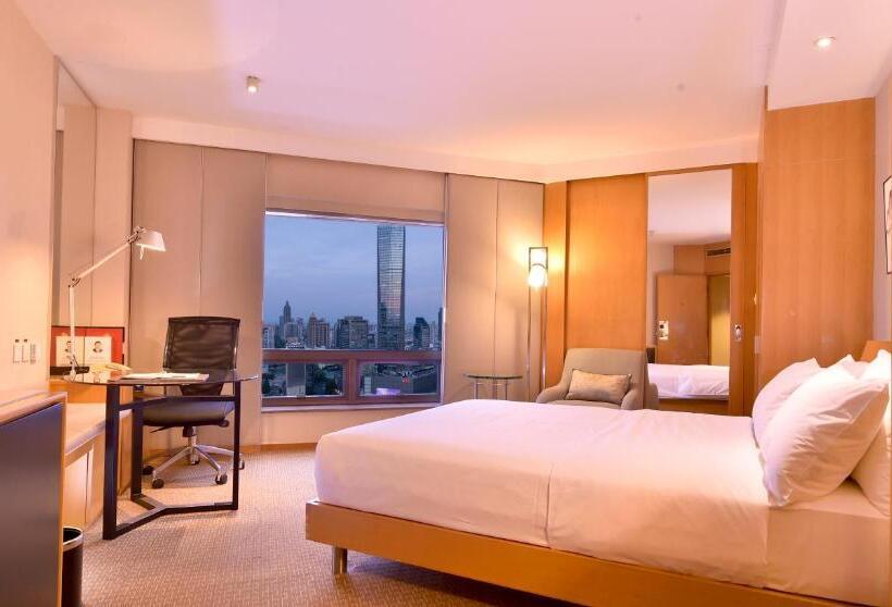 복층 룸 퀸 침대, Jinling