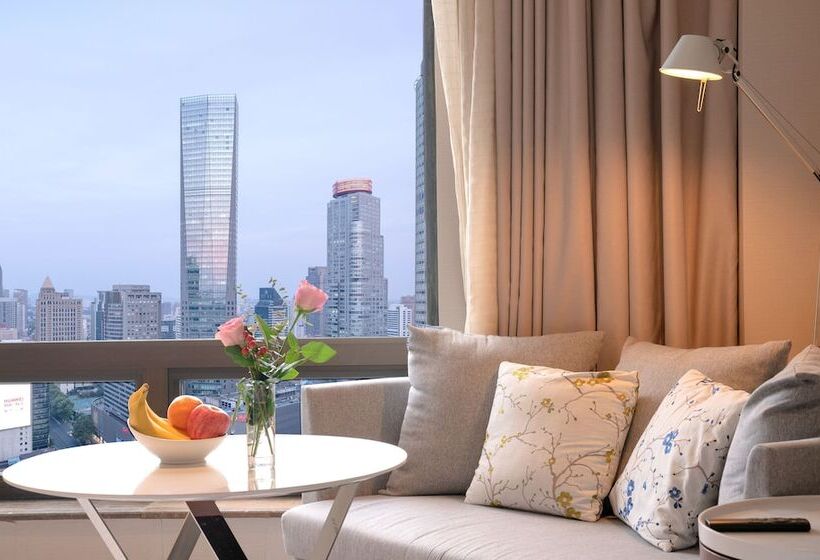 디럭스 룸 도시 전망, Jinling