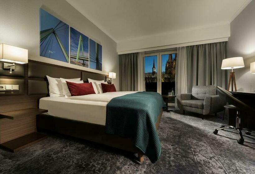 琮城市景观的豪华间, Wyndham Köln