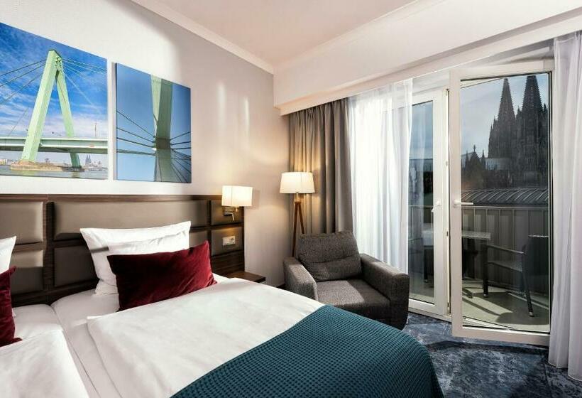 غرفة ديلوكس مطلة على المدينة, Wyndham Köln