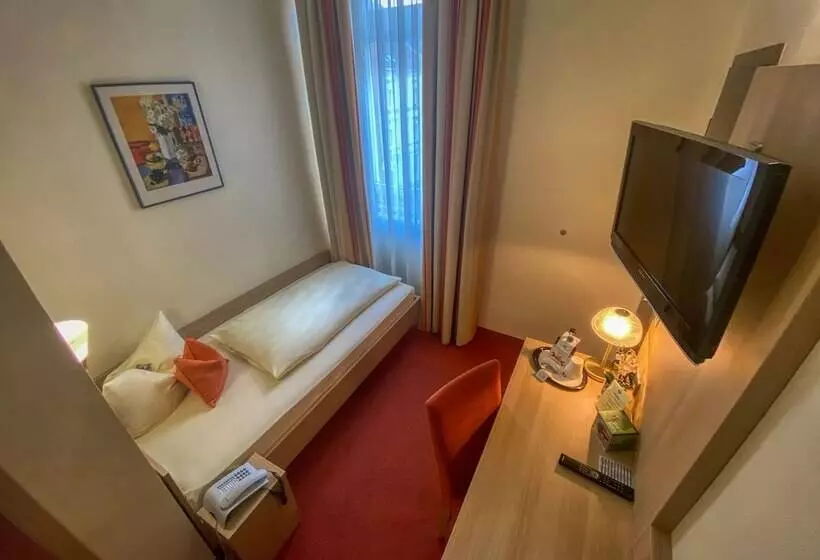 エコノミーシングルルーム, City Partner Hotel Berliner Hof