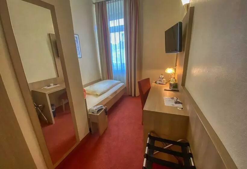 エコノミーシングルルーム, City Partner Hotel Berliner Hof