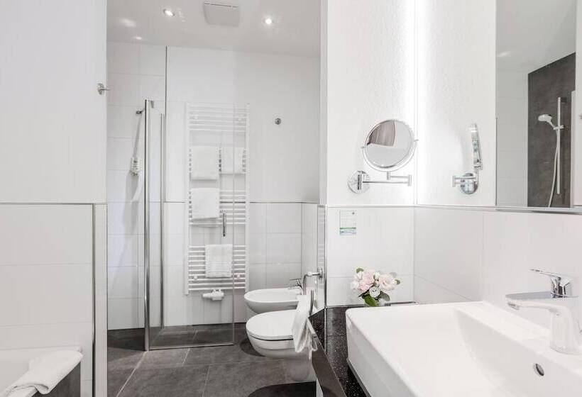 חדר דלוקס, Gartenhotel Heusser