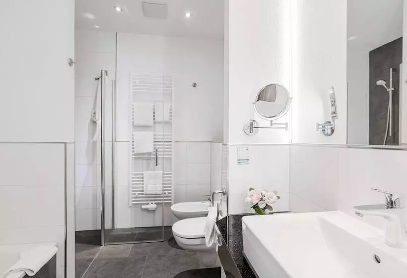 Deluxe-huone, Gartenhotel Heusser