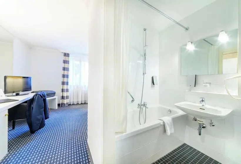 エコノミーシングルルーム, relexa hotel Schatten Stuttgart