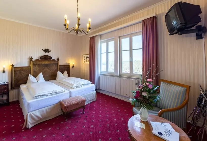 シングルデラックスルーム, Historik Hotel Goldener Hirsch Rothenburg