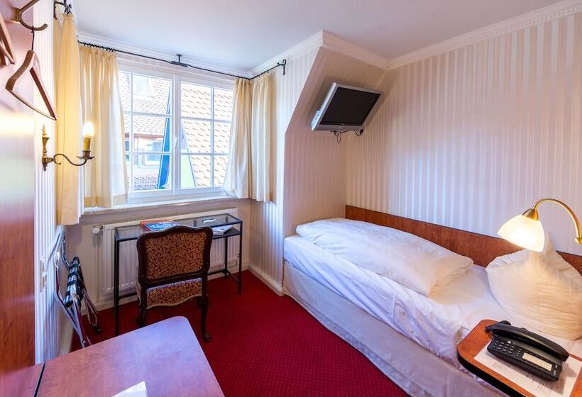 غرفة إقتصادية فردية, Historik Hotel Goldener Hirsch Rothenburg