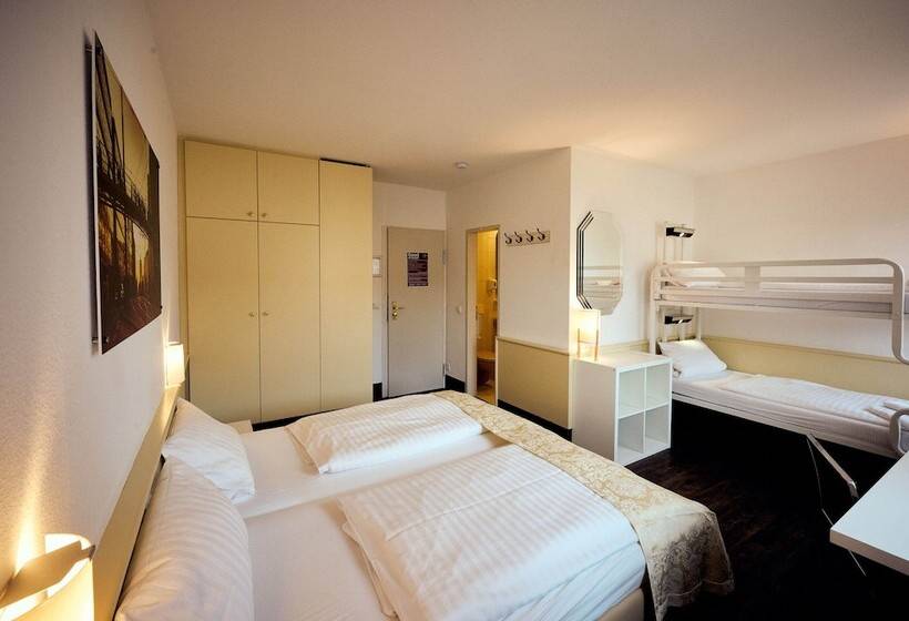 4인용 스탠다드 룸, The 4you Hostel & Hotel Munich
